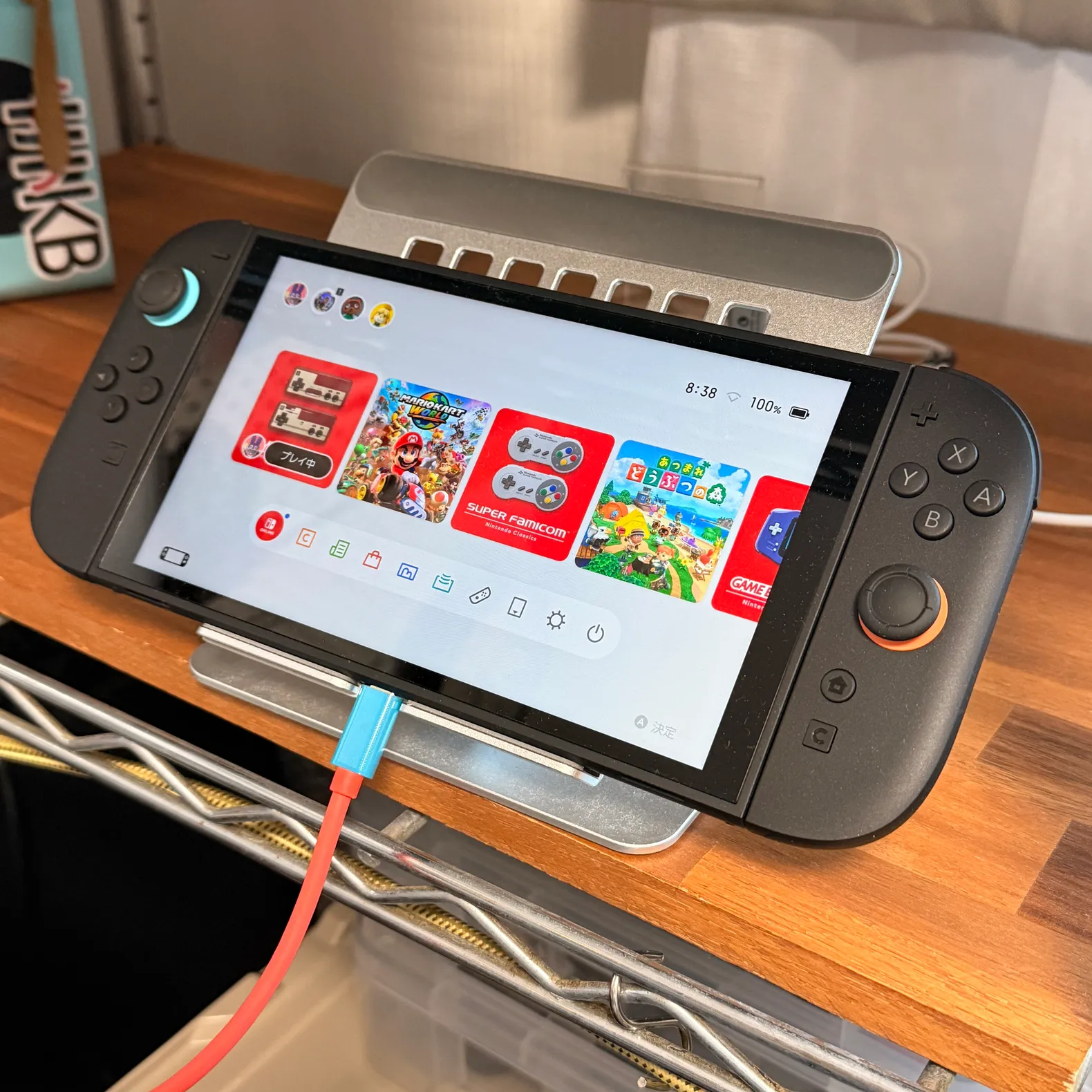 【4K60Hz/WQHD120Hz】リビングに設置したNintendo Switch2を自室の高画質モニターで遊びたい時に使えるドックケーブルJEMDO Switch 2 ドック HDMI ケーブルのレビュー