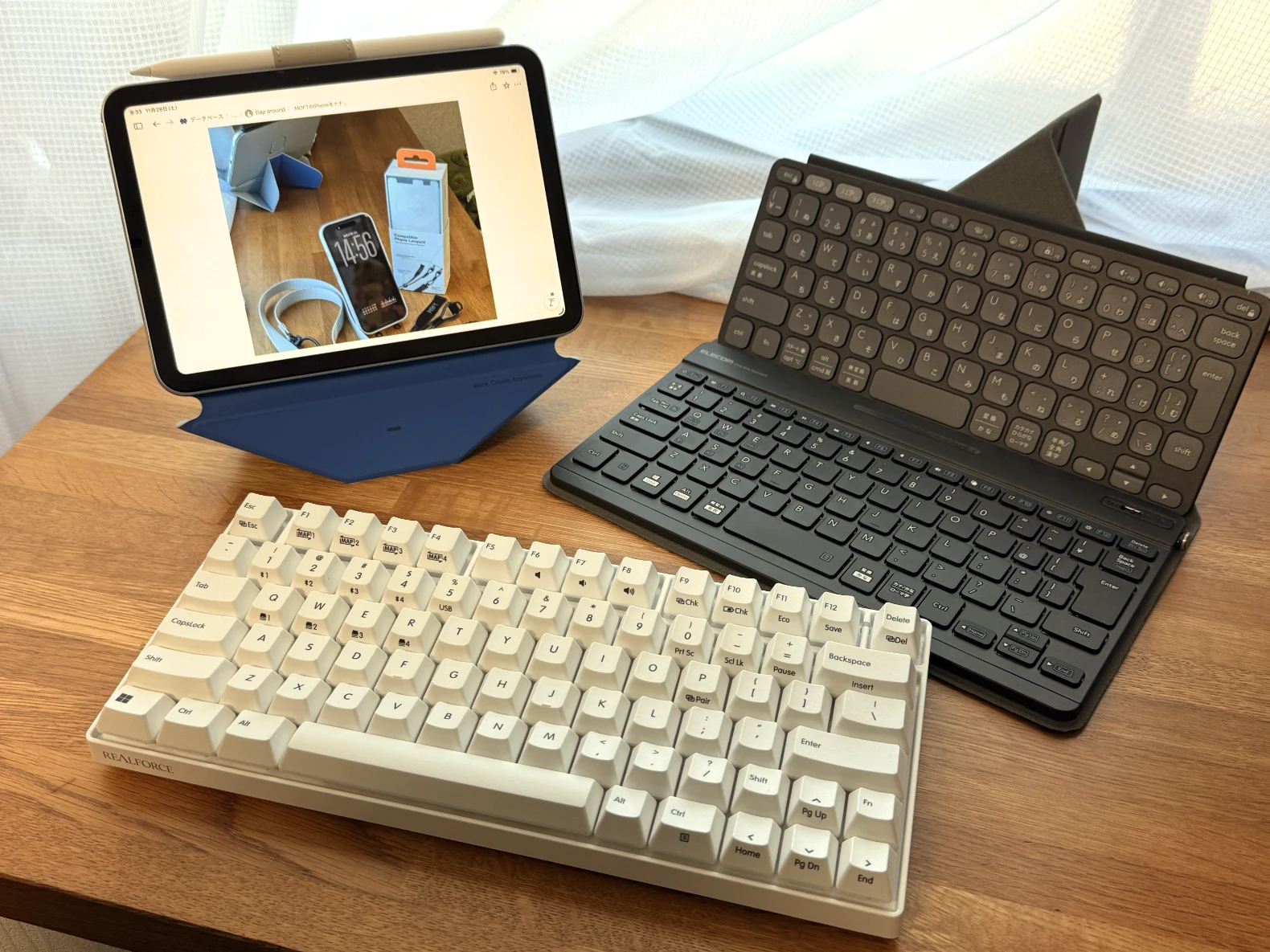 iPad miniやスマホの作業効率アップに気軽に持ち運べるキーボード7種をガチレビュー！