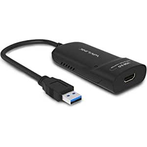 WAVLINK Wavlink USB 3.0HDMIマルチディスプレイアダプタ 解像度2048x1152Windows10/8.1/8/7/XP/MacOS X/Linux対応 2K アダプター 2K アダプター