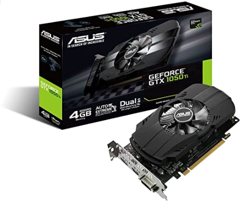 ASUS  NVIDIA GeForce GTX1050TI搭載ビデオカード オーバークロック メモリ4GB PH-GTX1050TI-4G