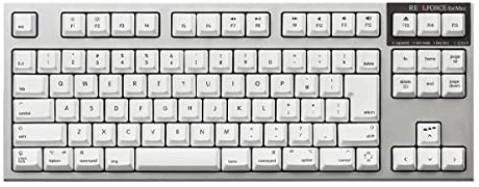 REALFORCE Mac テンキーレス 日本語配列(ホワイト)