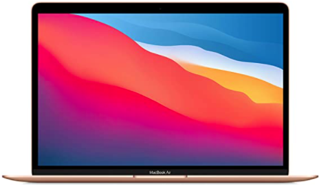 最新 Apple MacBook Air Apple M1 Chip (13インチPro, 8GB RAM, 512GB SSD) - ゴールド